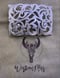 Image of VINE DESIGN BELT BUCKLE/HEBILLA CHARRA