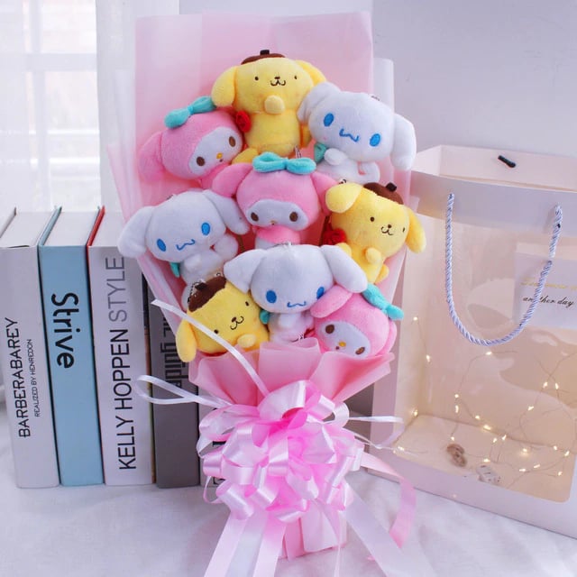 Image of Sanrio Plushie Bouquet