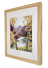 Image 2 of Black Canyon by Danika Ostrowski - Framed Fine Art Print