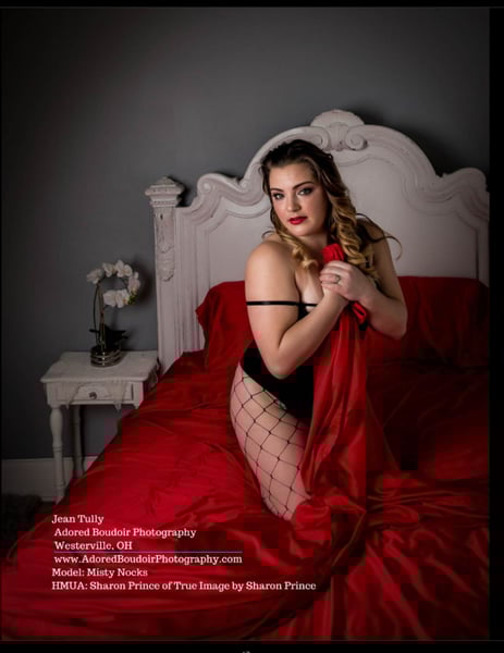 Image of Valentine's Day Red Silk Sheet 