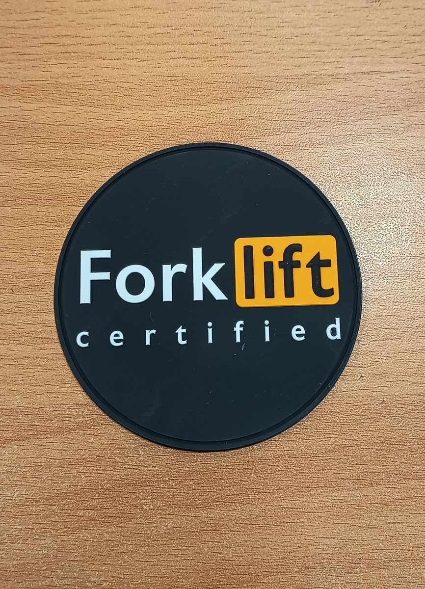 Forklift Certified Morale Patch | Gun Slaps