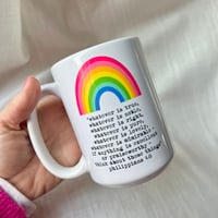Image 3 of Mini Rainbow Verse Whatever Mug 