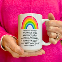 Image 4 of Mini Rainbow Verse Whatever Mug 