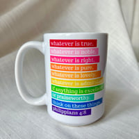Image 1 of Color Block Verse Mug 