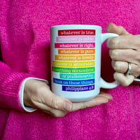 Image 4 of Color Block Verse Mug 