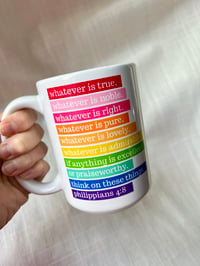 Image 3 of Color Block Verse Mug 