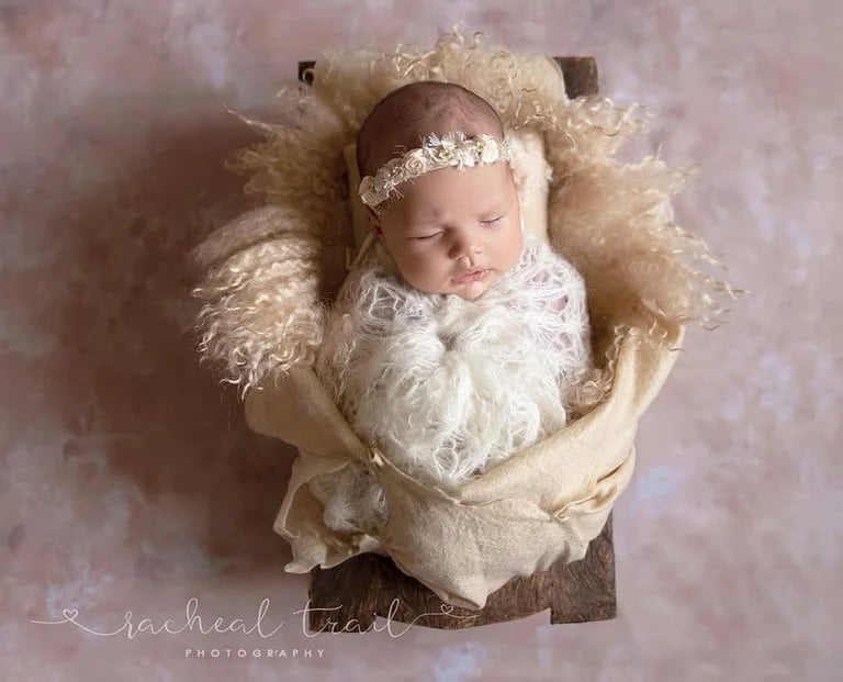 2pc felted set - curly round blanket, merino silk felted layer, newborn photography outlet props