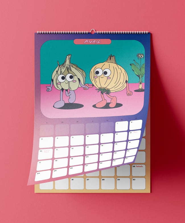 Le calendrier des saisons 2023 (Destock)