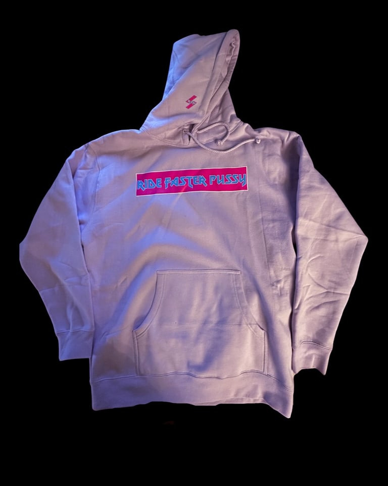Neon block Over Lavender Hoodie