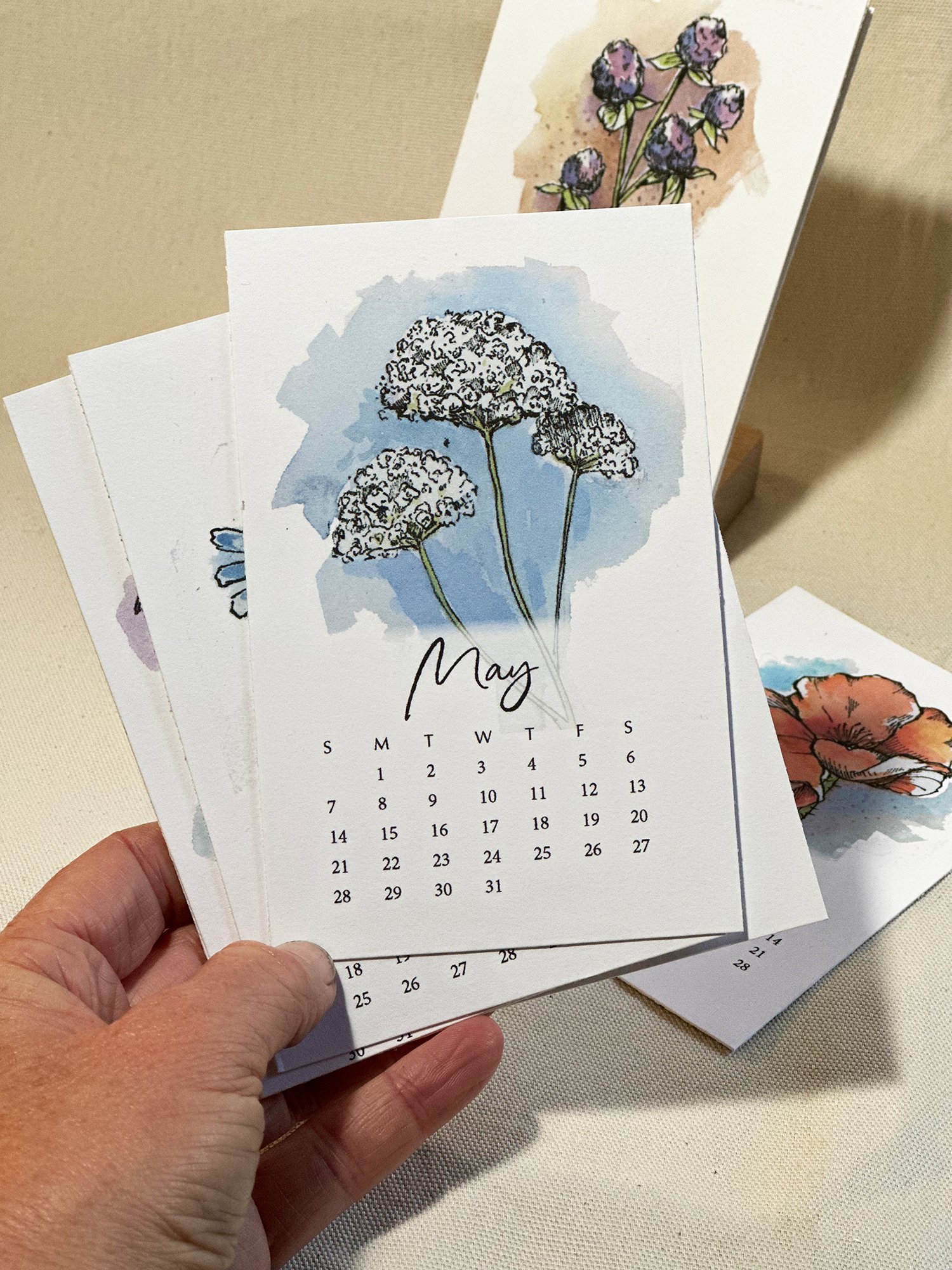 Image of Wildflowers Mini Calendar