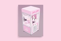 LAST CHANCE ♡ JNII.JPG Crane Machine Girl 8x10" Poster Print