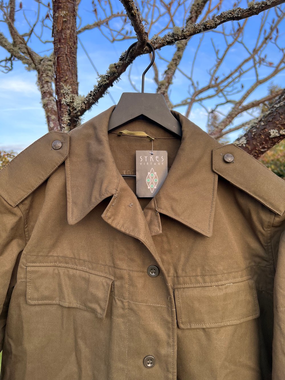Vintage Military Jacket (L)