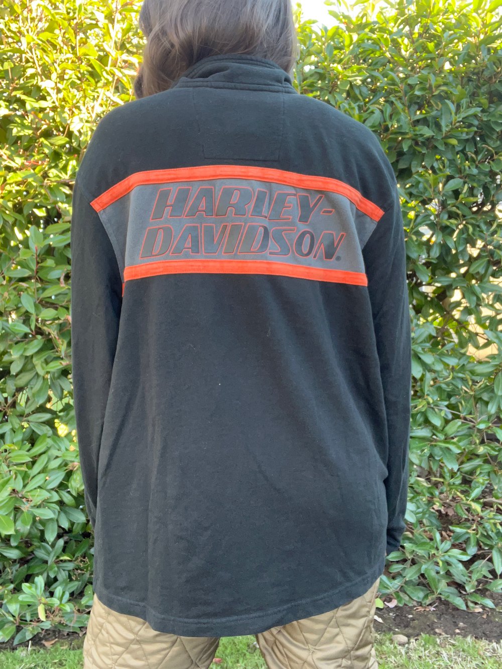 Harley Davidson Quarter Zip Pull Over (XL)