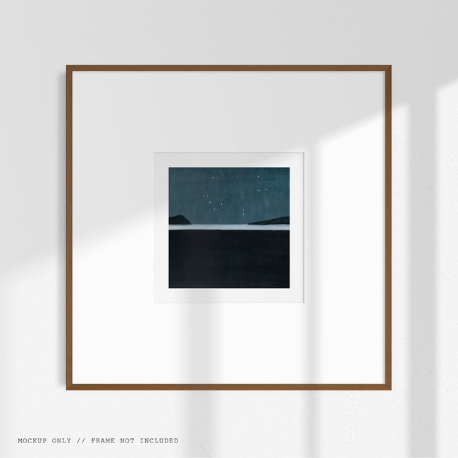 THE SKY IS NOT BLUE 17 // FINE ART PRINT