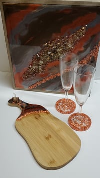 Image 1 of Resin Goede Copper Wine Box Set