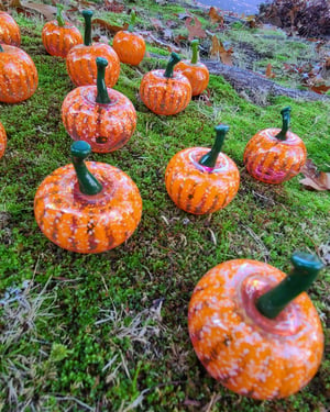 Image of Glass Pumpkins