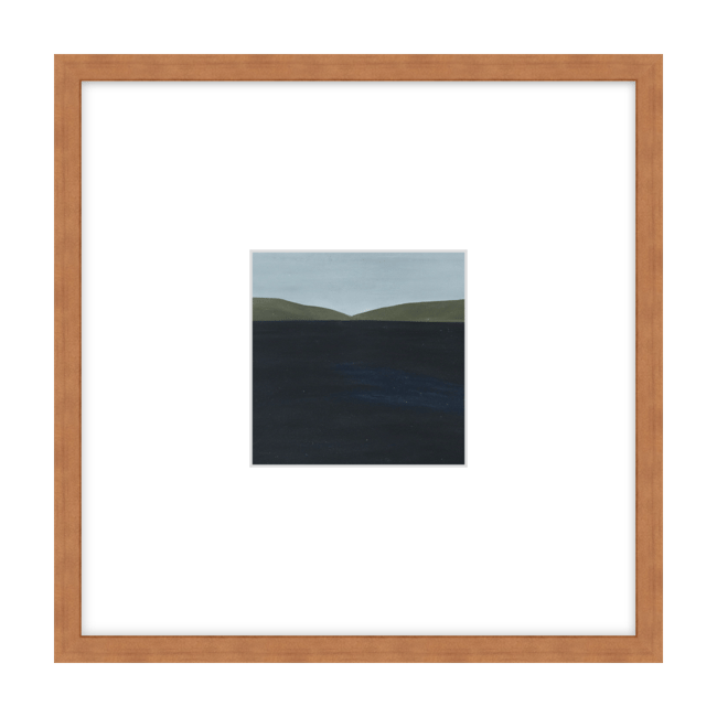The Sky is not Blue 15 // Framed Art Print