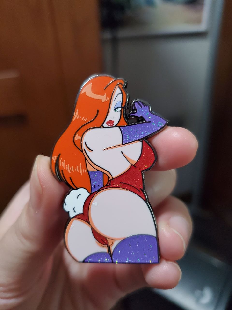 Image of Sexy Jessica Rabbit Pin, Bunny Girl 
