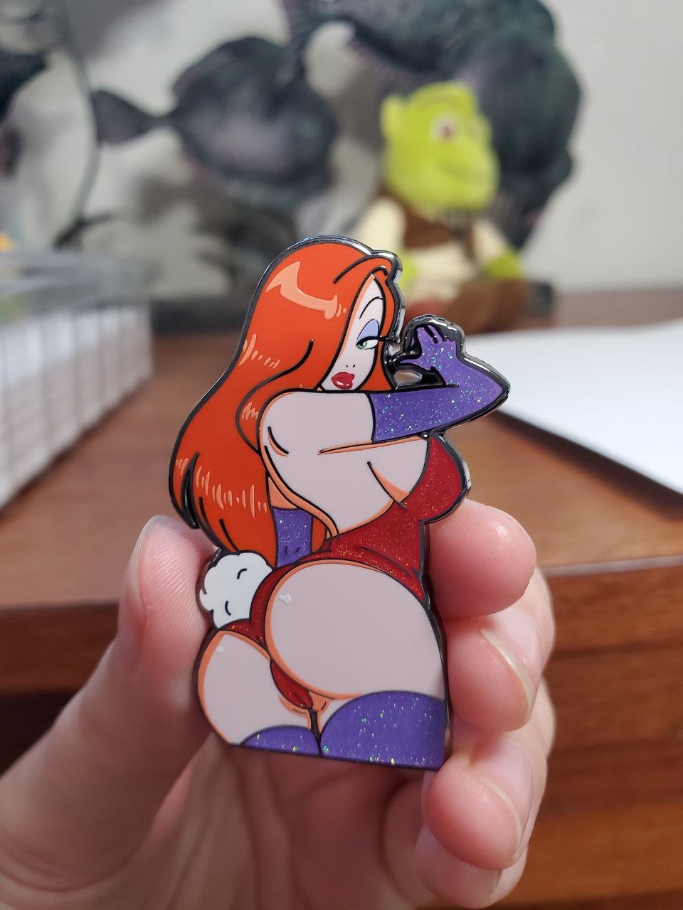 Image of Sexy Jessica Rabbit Pin, Bunny Girl 