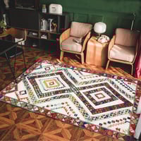 Classical Moroccan Style Carpet Living Room Decoration Home Soft Persian Rugs Big Size Lounge Floor 