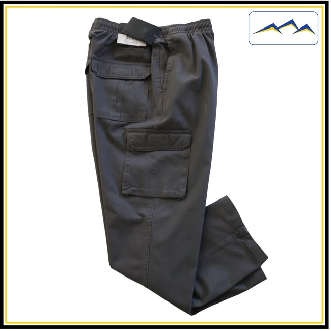 Grey Cargo Pants (Unisex) $48.50