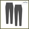 Grey Fitted Pants - Girls/Ladies - Dark Grey 