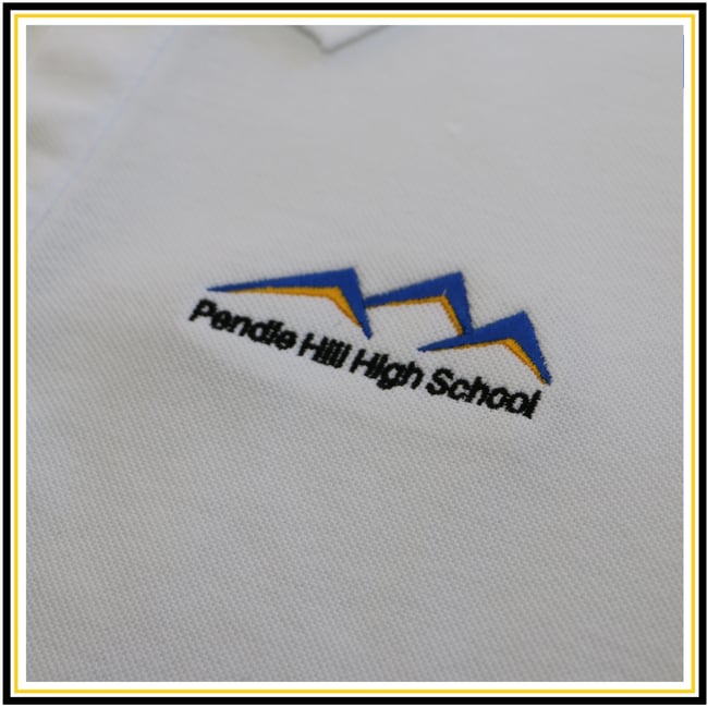 Unisex White Polo Shirt $40.50