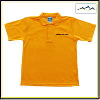 Image 2 of Unisex Gold Sport Polo Shirt $40.50