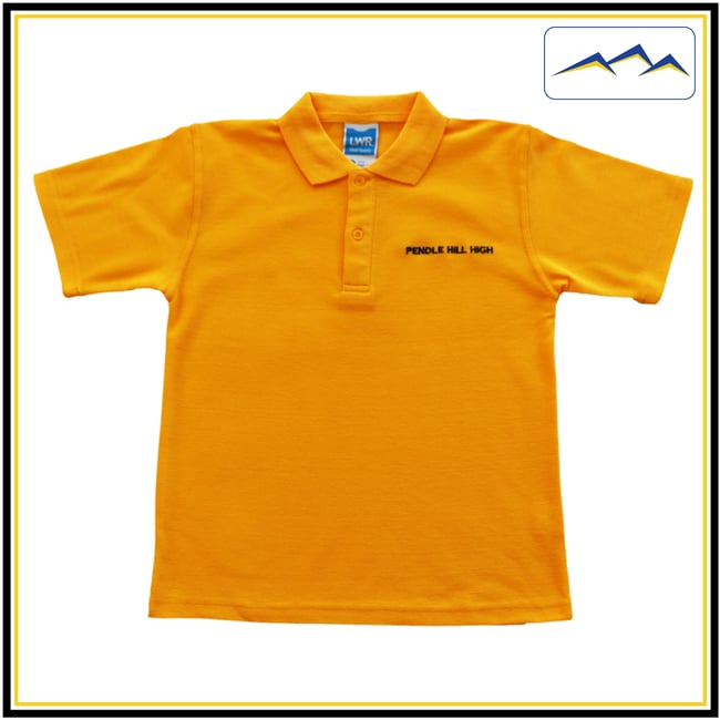 Unisex Gold Sport Polo Shirt $40.50