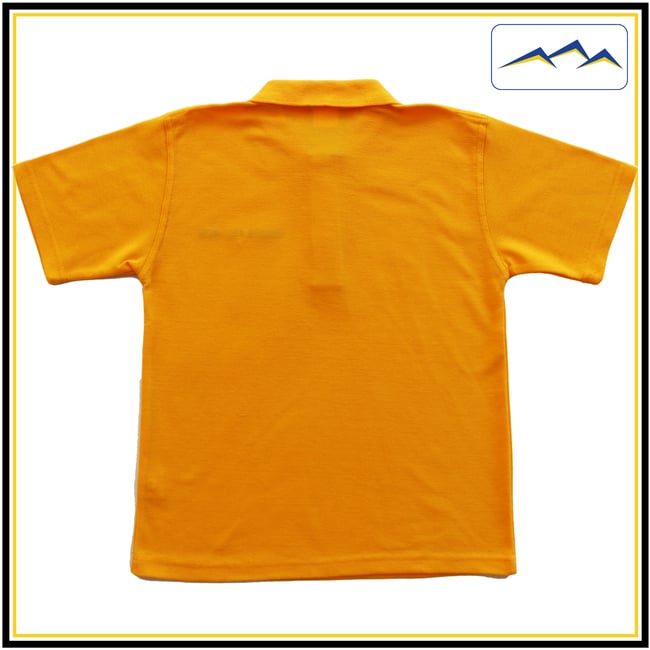 Unisex Gold Sport Polo Shirt $40.50