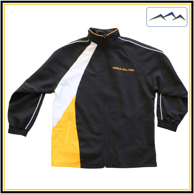 Track Jacket - Microfibre Contrast Panels Unisex $57.75