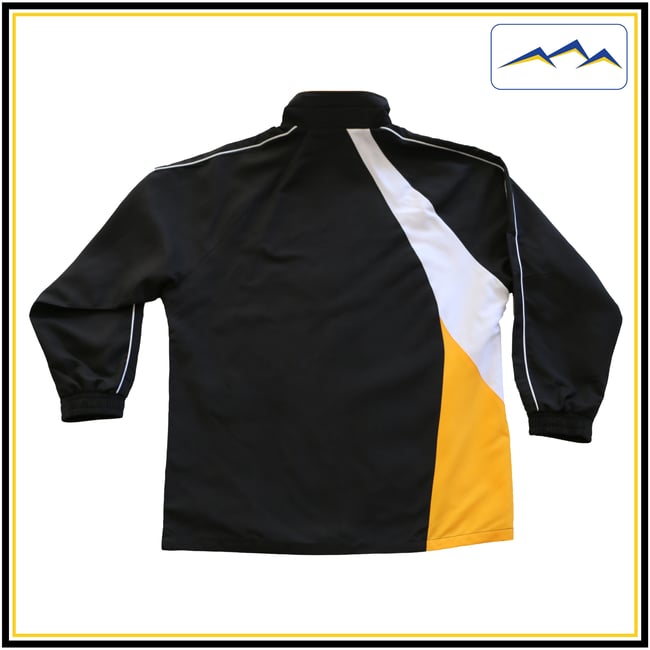 Track Jacket - Microfibre Contrast Panels Unisex $57.75
