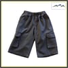 Grey Cargo Shorts - Unisex - Midford Grey 