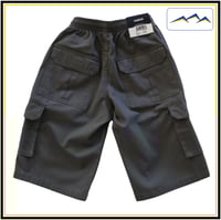 Image 4 of Grey Cargo Shorts - Unisex - Midford Grey $41.60
