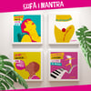 Lienzos "Sofà i mantra"