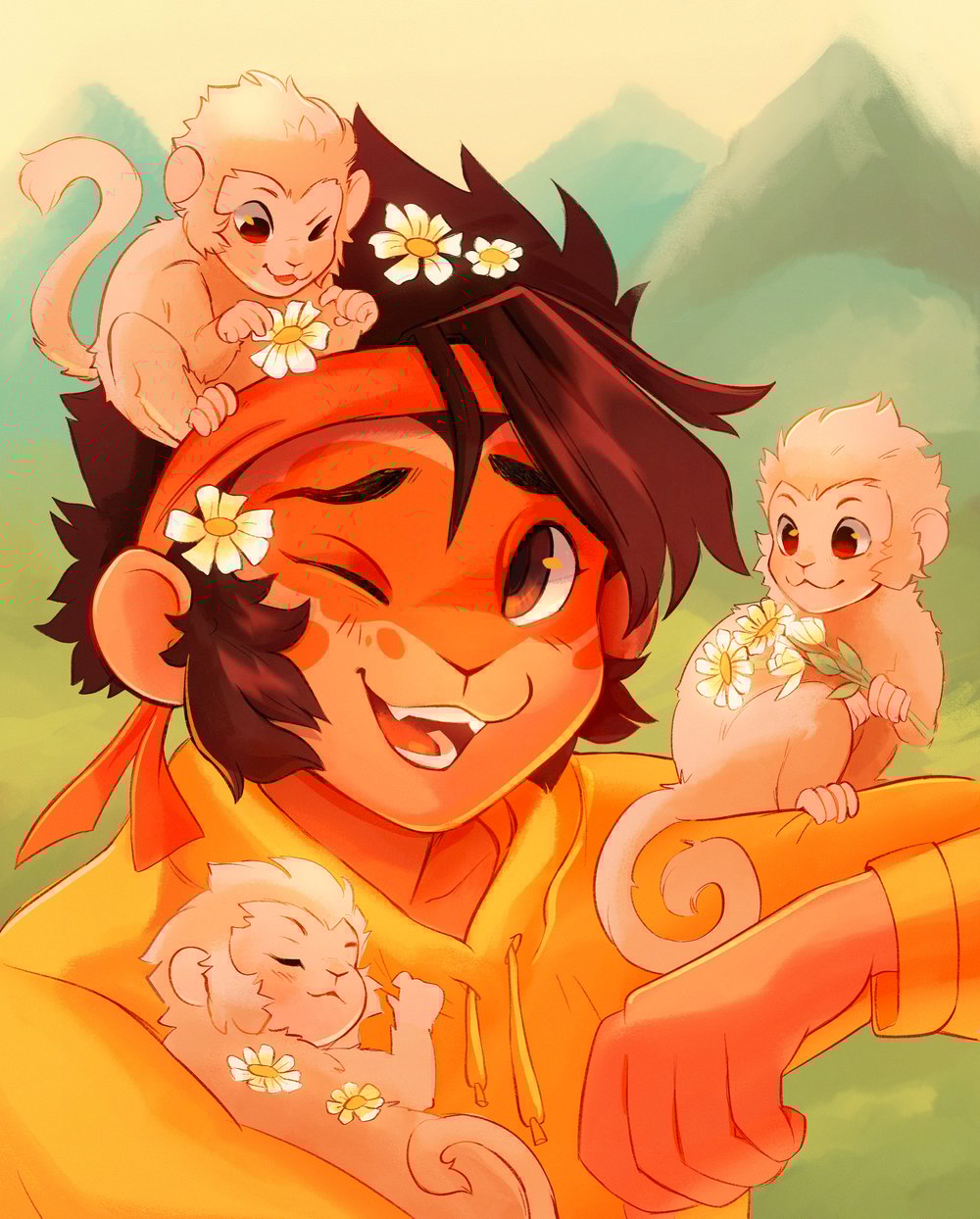 Monkey Kid - PRINT
