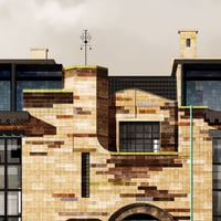 Image 1 of The Glasgow School of Art -  Closed Version 