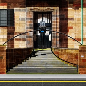 Image of The Glasgow School of Art print - Closed Version 