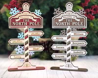 Image 1 of North Pole Sign