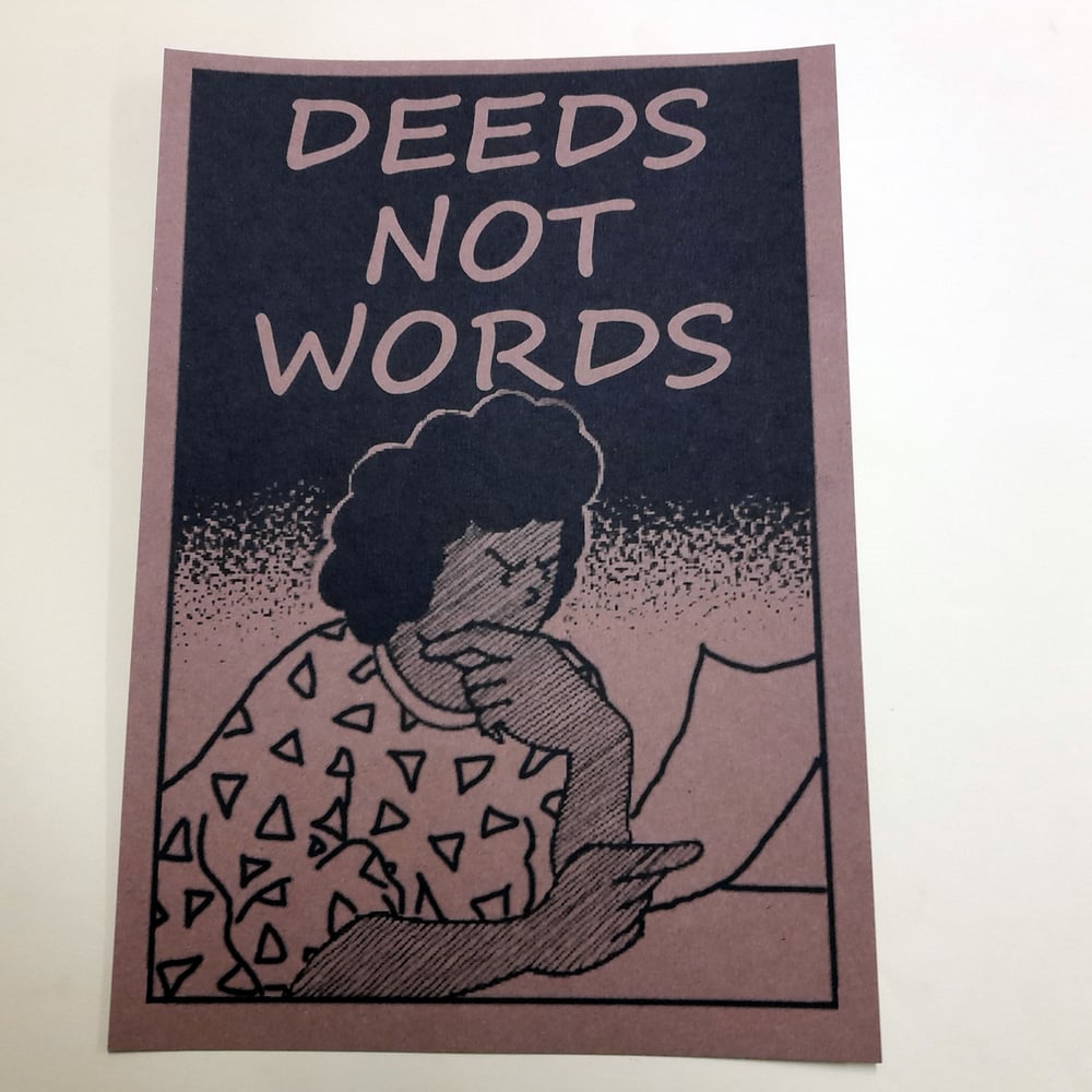 A4 TinTin - Deeds Not Words