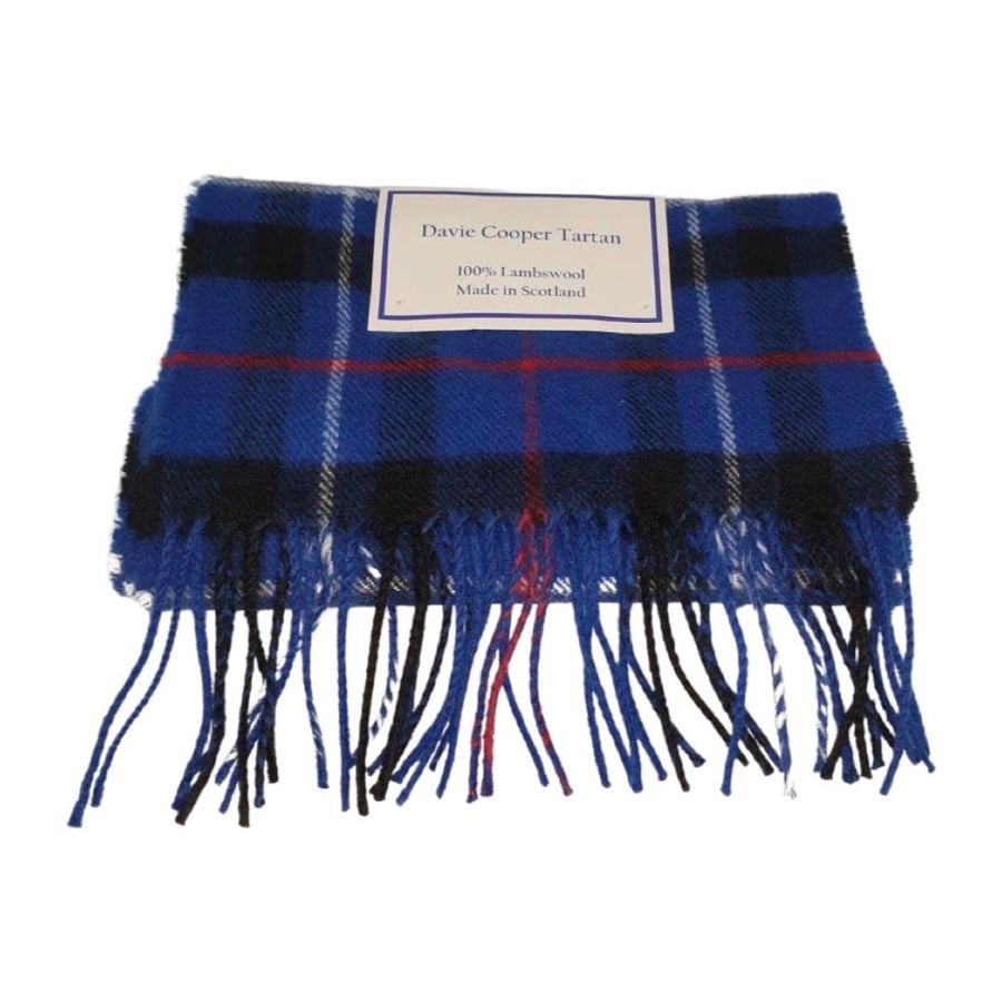 Image of Davie Cooper tartan scarf