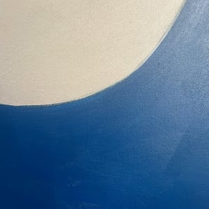 Image of Very Large, Contemporary Painting,'Tidal,' Sandhills Studios