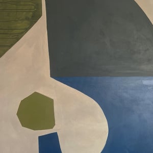 Image of Very Large, Contemporary Painting,'Tidal,' Sandhills Studios