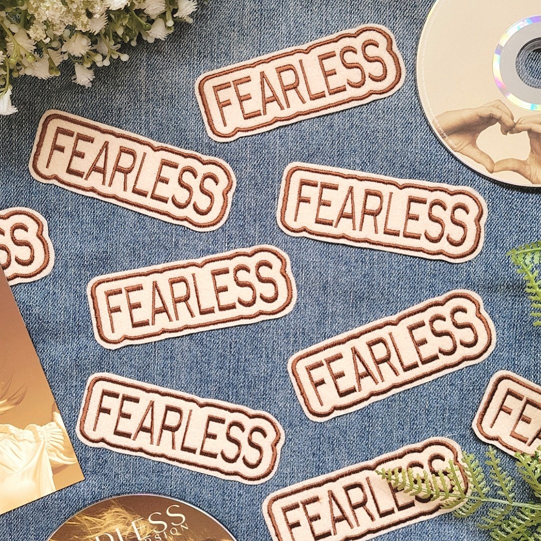 Taylor Swift Fearless Iron On Patch