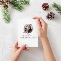 Image of Christmas Card - Wishing you a Wilde Christmas