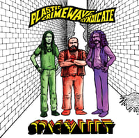Plastic Crimewave Syndicate - Space Alley (Black Vinyl) Cardinal Fuzz - 8 LEFT