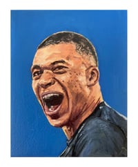 Image 1 of Portrait of Kylian Mbappé