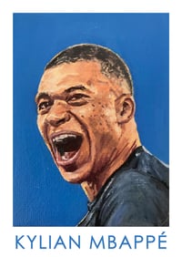 Image 2 of A3/A2 Poster - Kylian Mbappé