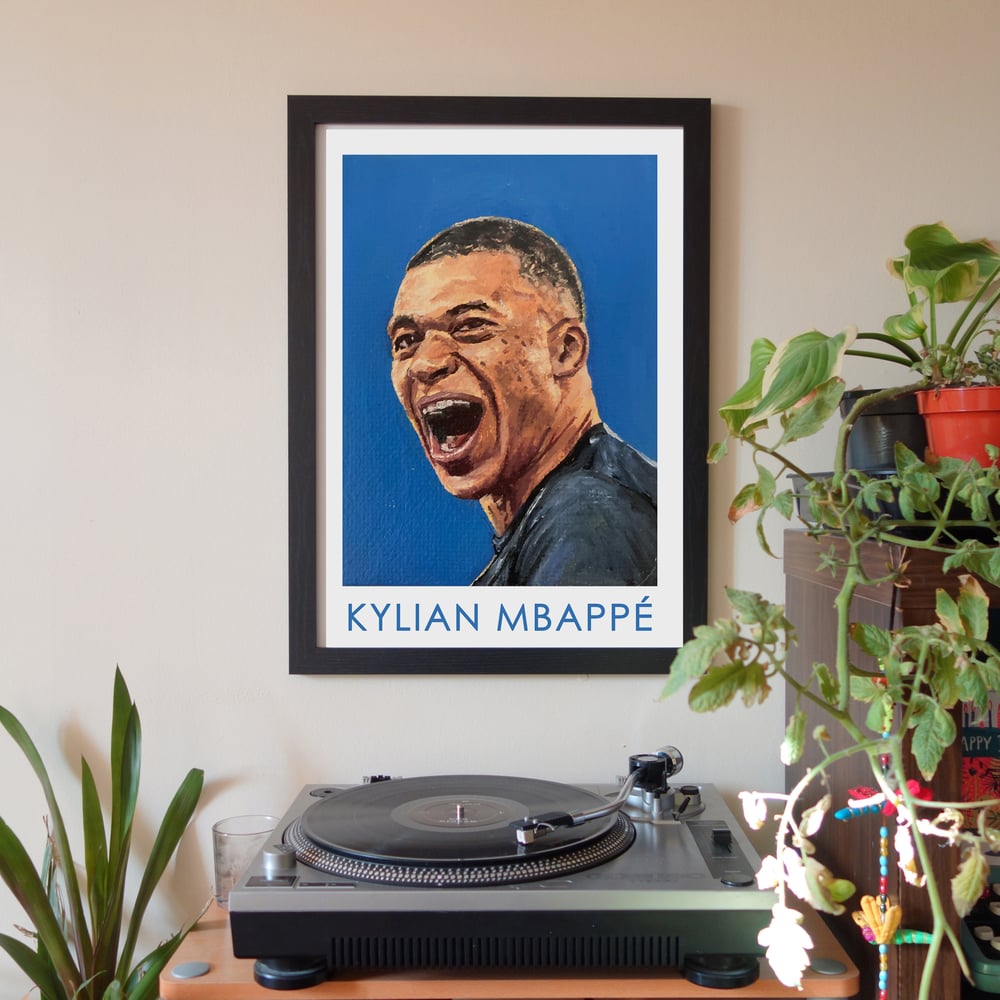 Image of A3/A2 Poster - Kylian Mbappé