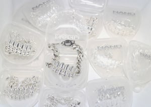 Image of SILVER TEETH BRACELET  